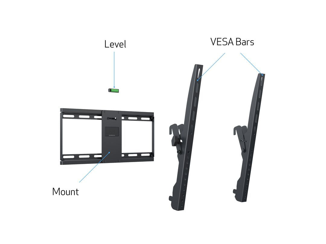 Multibrackets M Universal Tilt Wallmount Black Medium