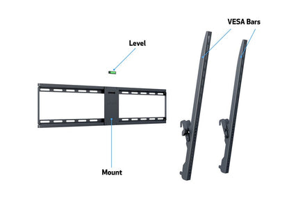 Multibrackets M Universal Tilt Wallmount Black Large