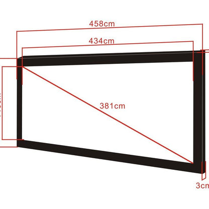 Multibrackets M 2.35:1 Framed Projection Screen 434x146, 150"