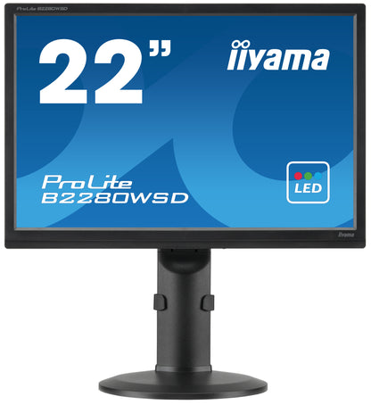 iiyama ProLite B2280WSD-B1 22" LED Desktop Monitor