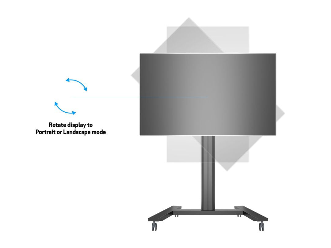 Multibrackets M Public Display Stand 145 HD Single Black