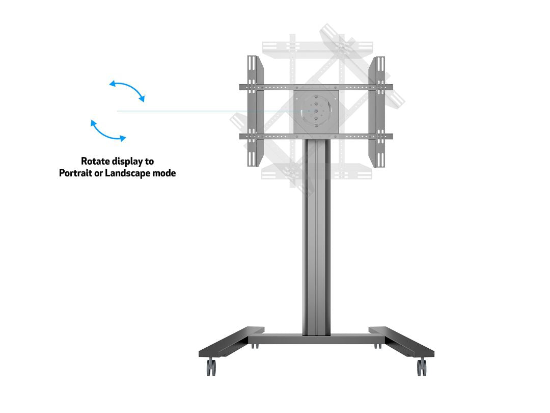 Multibrackets M Public Display Stand 145 HD Single Black