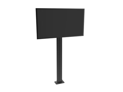 Multibrackets M Public Display Stand Pillar 210 Black, incl. 220V Power Rail