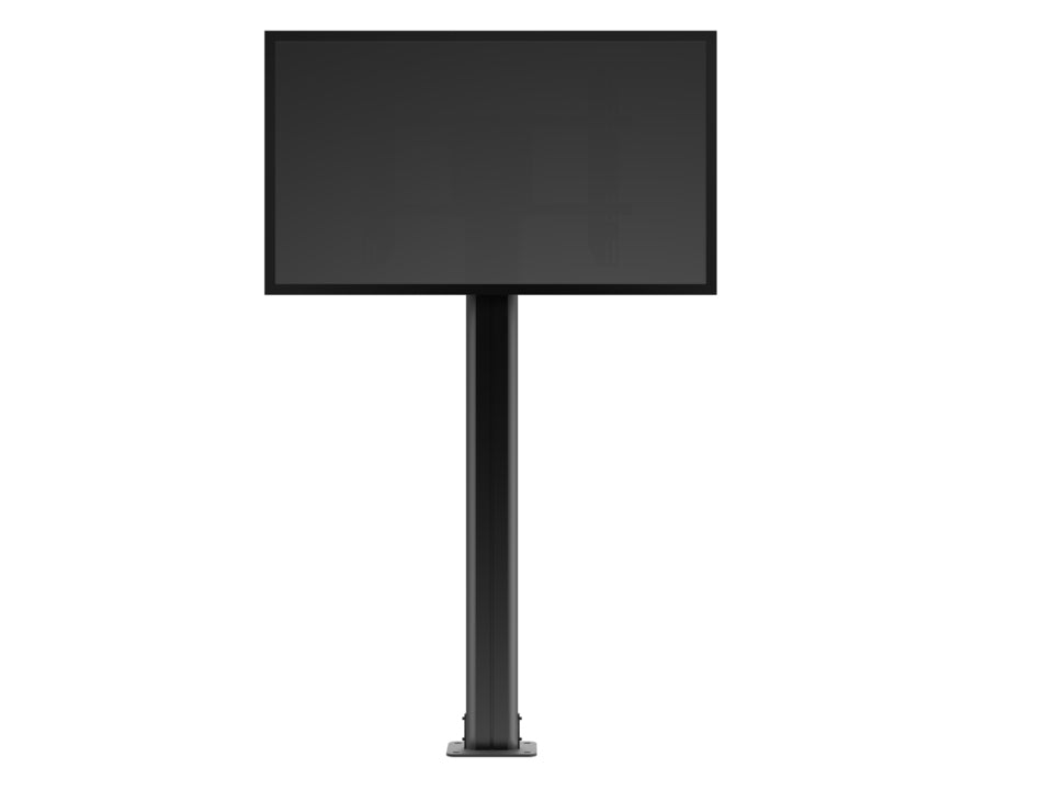 Multibrackets M Public Display Stand Pillar 210 Black, incl. 220V Power Rail