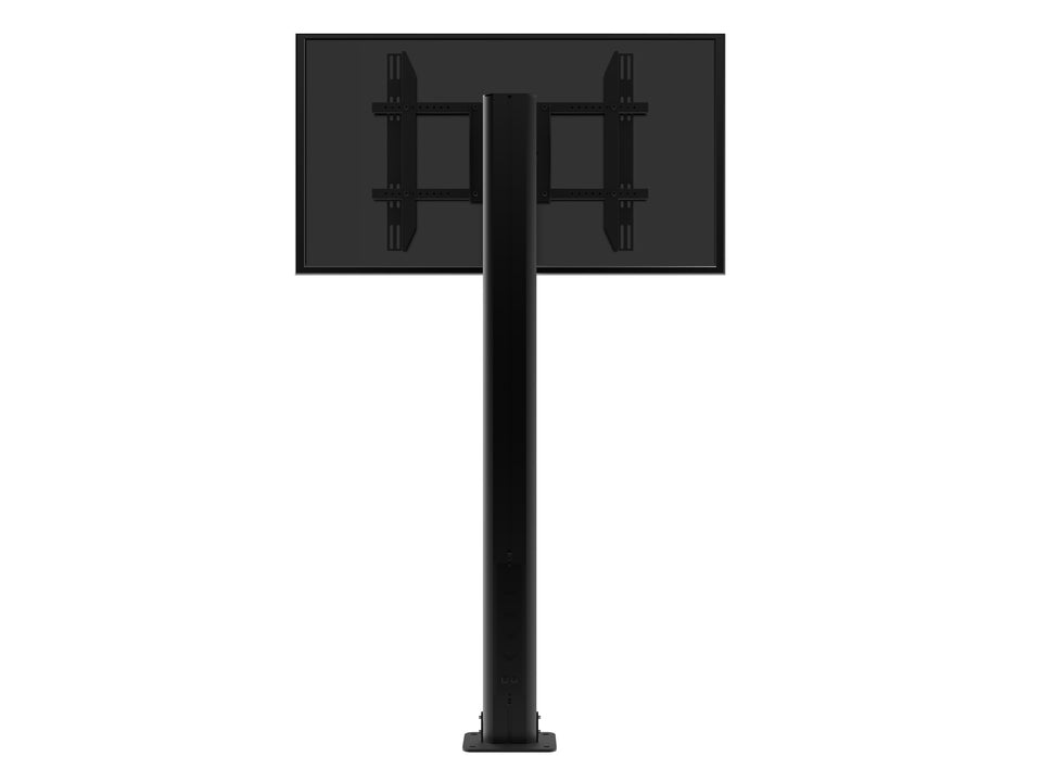 Multibrackets M Public Display Stand Pillar 210 Black, incl. 220V Power Rail