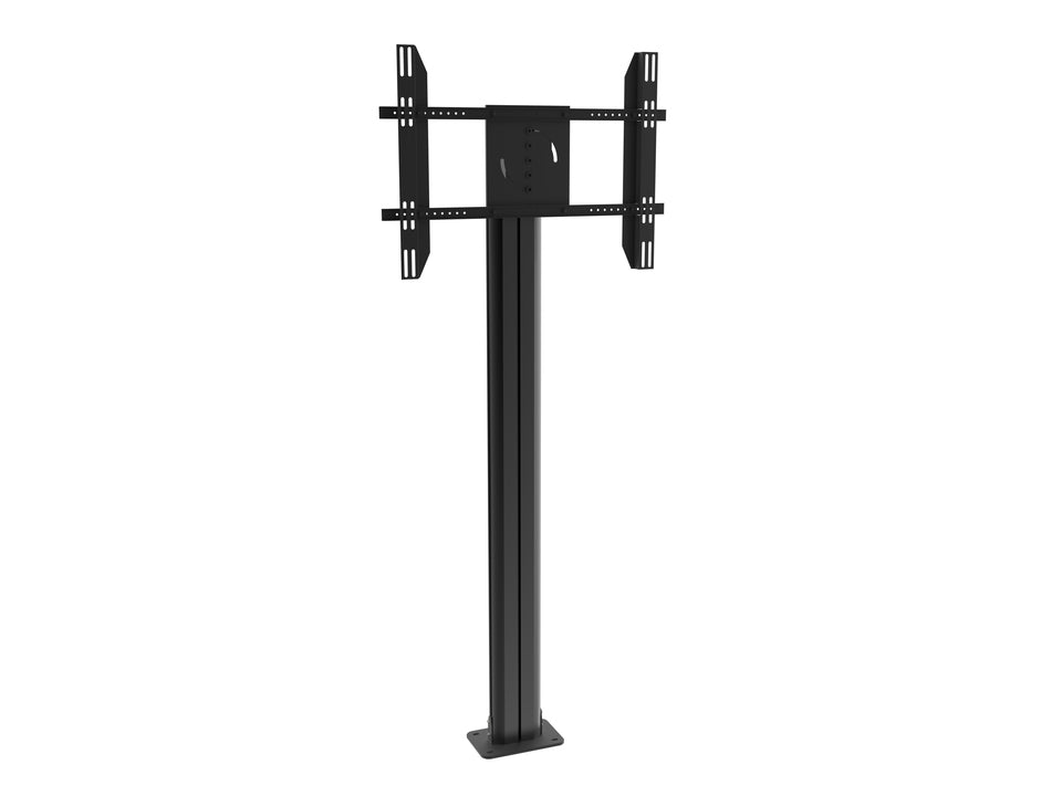 Multibrackets M Public Display Stand Pillar 210 Black, incl. 220V Power Rail