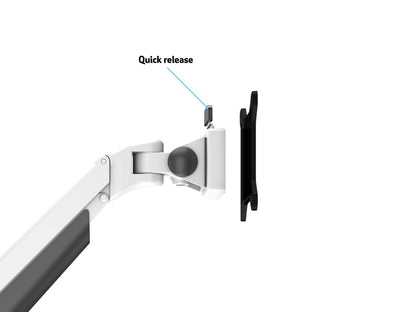 Multibrackets M VESA Gas Lift Arm Dual White