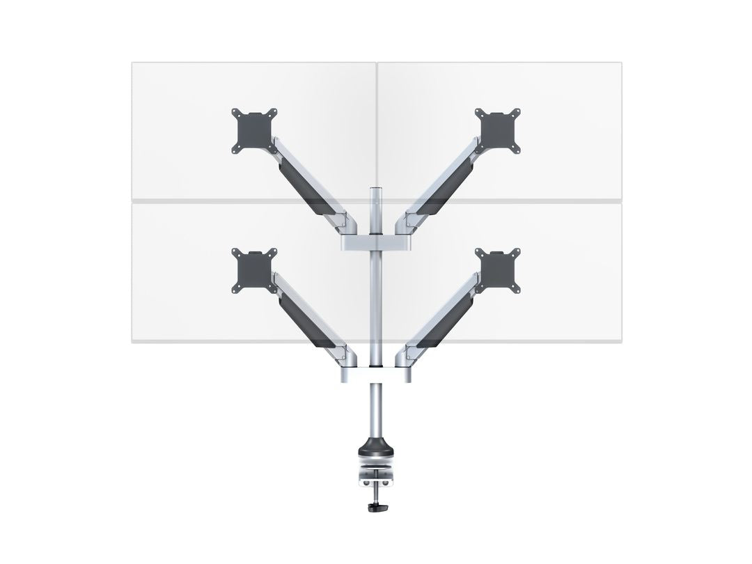 Multibrackets M VESA Gas Lift Arm Quad Silver