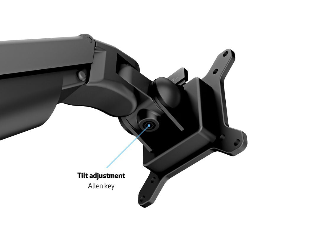 Multibrackets M VESA Gas Lift Arm Quad Black