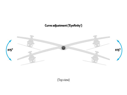 Multibrackets M VESA Desktopmount Dual Stand 24"-32" Expansion Kit