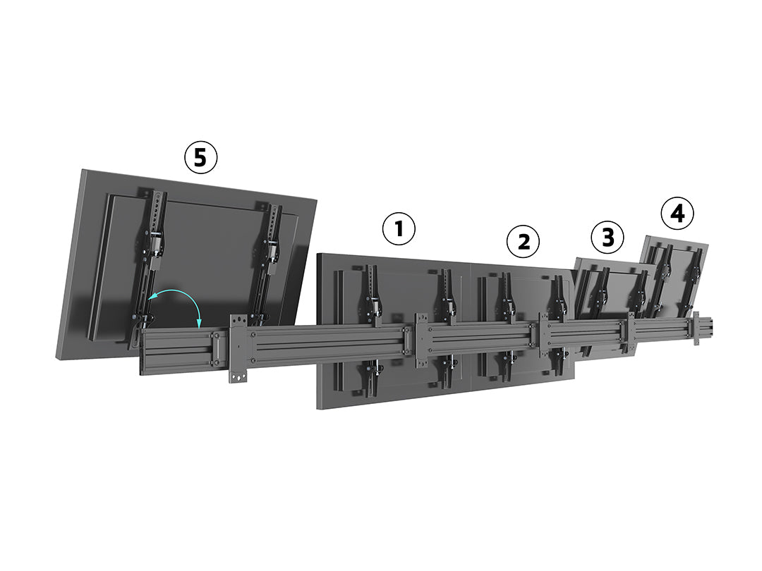 Multibrackets M Wallmount Pro MBW5U Tilt Black