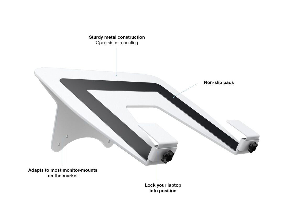 Multibrackets M Laptop Holder Gas Lift Arm White