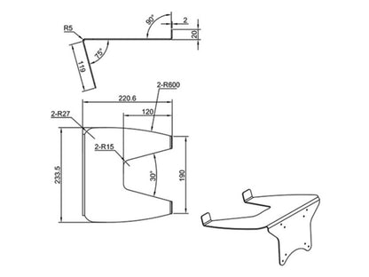 Multibrackets M Laptop Holder Gas Lift Arm White