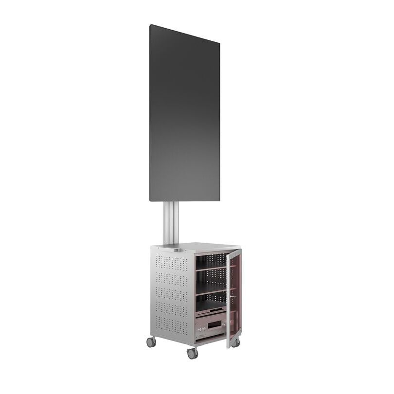 Multibrackets M Public Display Stand 180 Single MediaBox4 Silver