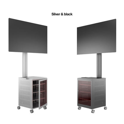 Multibrackets M Public Display Stand 180 Single MediaBox4 Silver