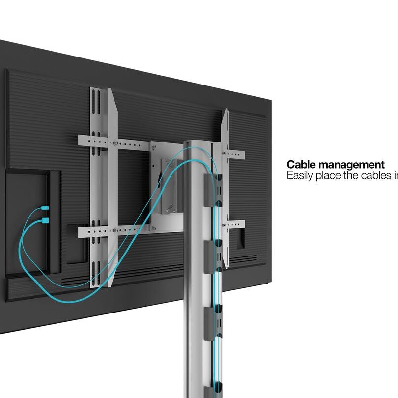 Multibrackets M Public Display Stand 180 Single MediaBox4 Silver