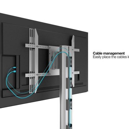 Multibrackets M Public Display Stand 180 Single MediaBox4 Silver