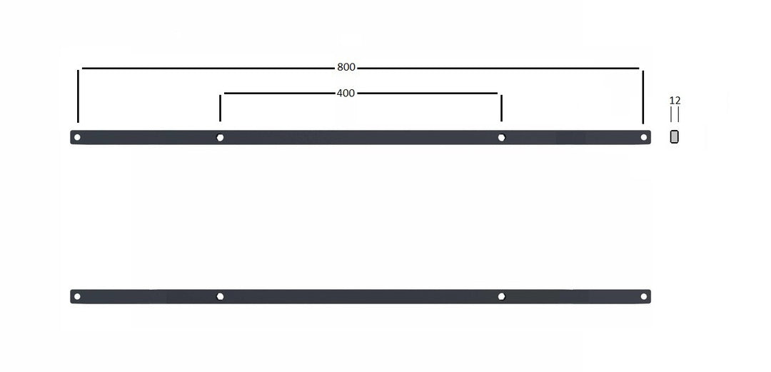 Multibrackets M Extender kit Push HD 800x400