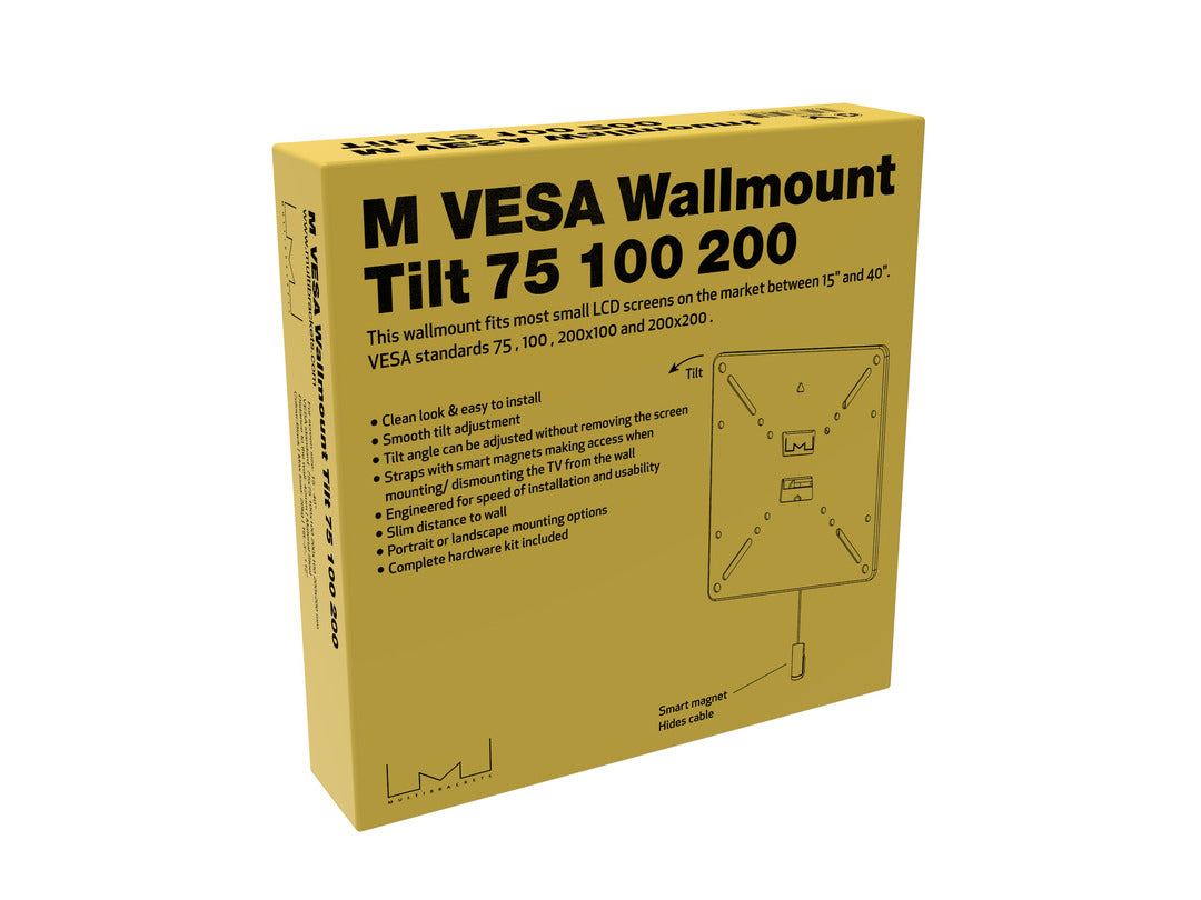 Multibrackets M VESA Wallmount Tilt 75/100/200