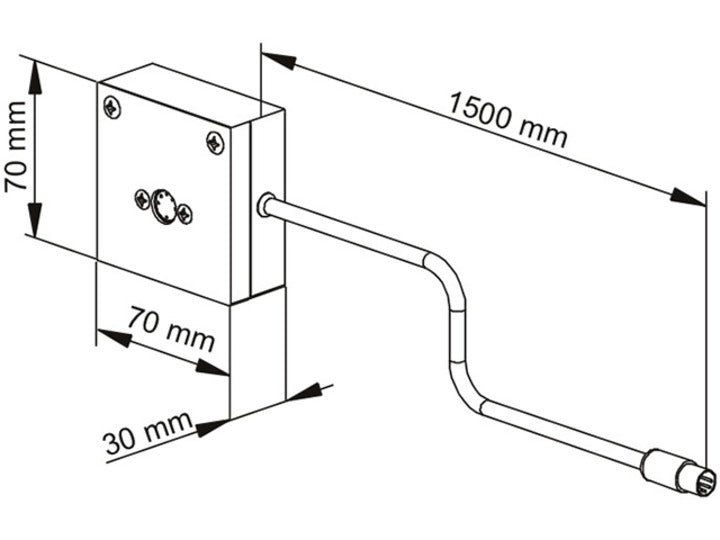 Multibrackets M Extender Cable 1,5m Motorized Mount 160 kg SD