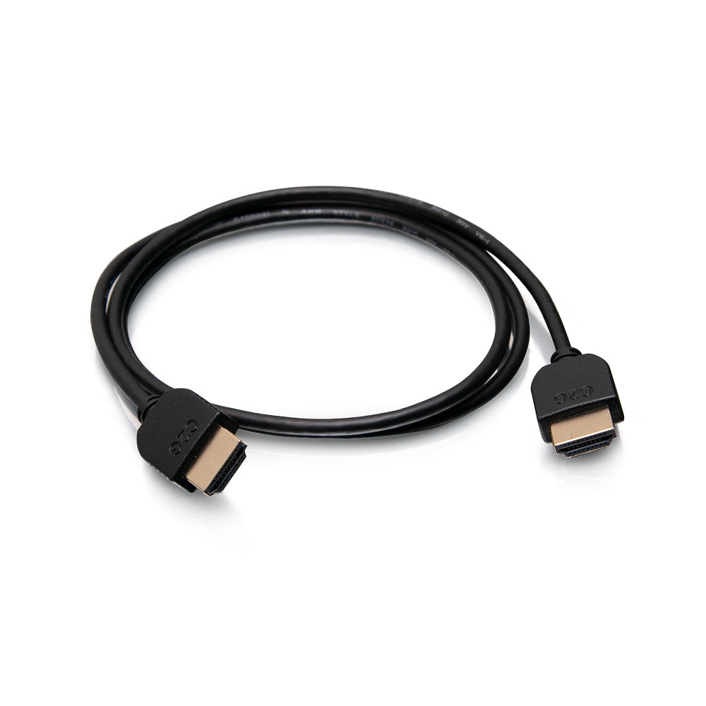 C2G 0.3m Flexible High Speed HDMI Cable with Low Profile Connectors - 4K 60Hz