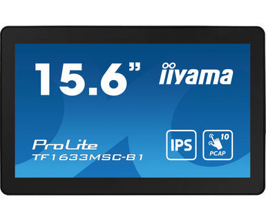 iiyama ProLite TF1633MSC-B1 15.6" PCAP Full HD Touch Screen Display