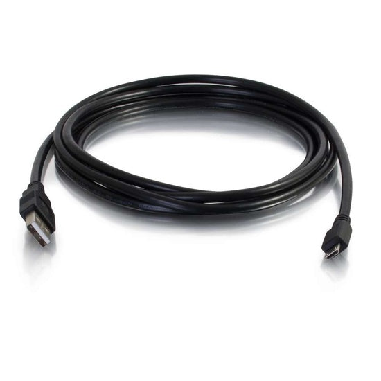 C2G 3ft (0.9m) USB 2.0 A to Micro-B Cable M/M - Black (0.9m)