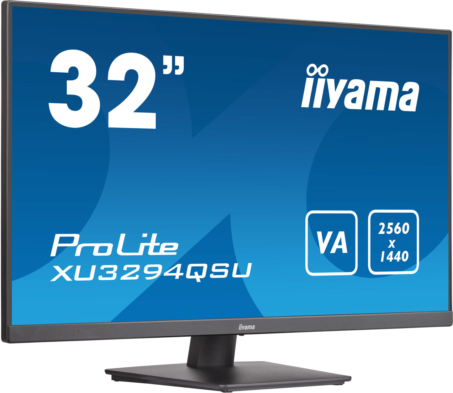 iiyama ProLite XU3294QSU-B1 computer monitor 80 cm (31.5") 2560 x 1440 pixels Wide Quad HD LCD Black