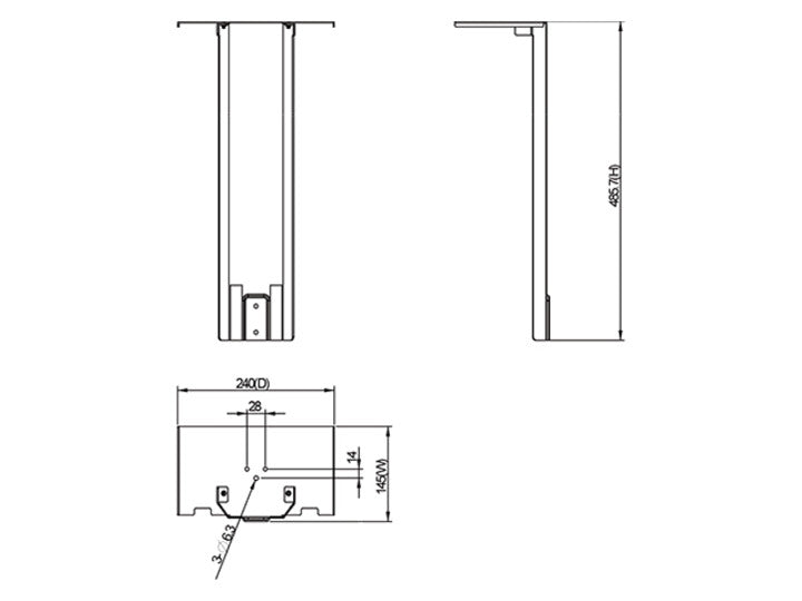 Multibrackets M Workstation Cart Camera Holder