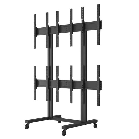 Multibrackets M Public Video Wall Stand Portrait 6-Screens 40-55'' Black