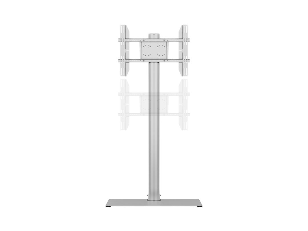 Multibrackets M Display Stand 180 Single Silver w. Floorbase