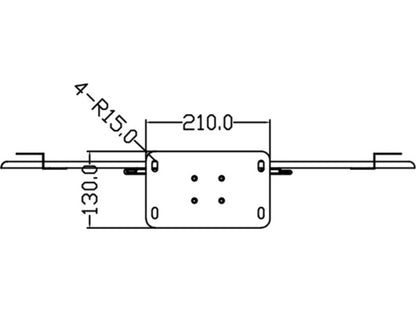 Multibrackets M Display Stand 180 Single Silver w. Floorbase