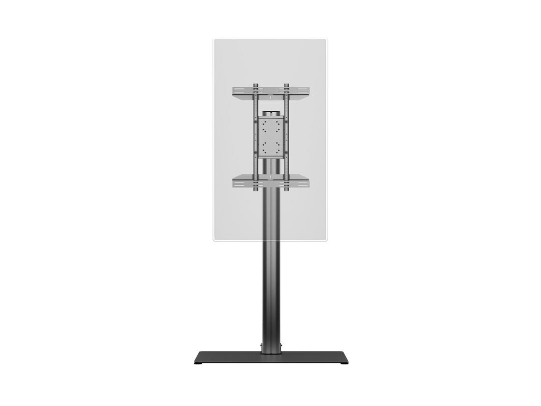 Multibrackets M Display Stand 180 Single Black w. Floorbase