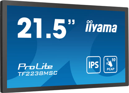 iiyama ProLite TF2238MSC-B1 22" IP65 Open Frame Touch Screen