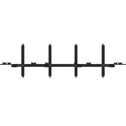 Multibrackets M Public Video Wall Stand 8-Screens 40-55'' Black