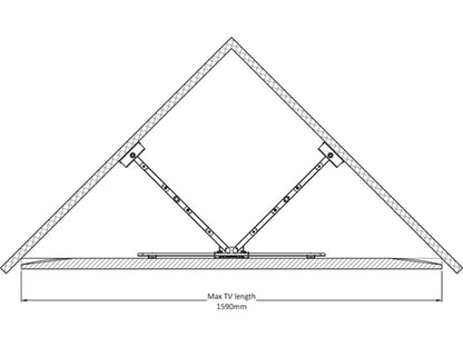 Multibrackets M Universal Flexarm Full Motion Corner Mount HD