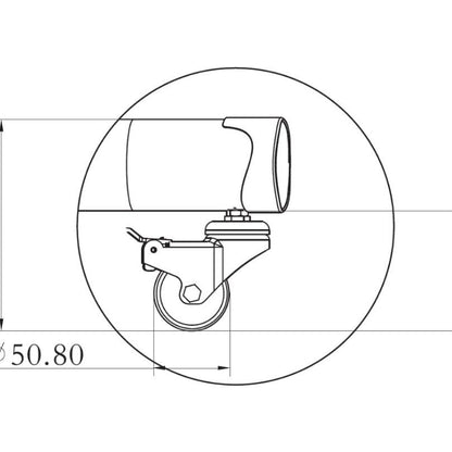Multibrackets M Public Floorstand Basic 150 incl shelf & camera holder