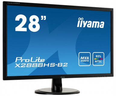 iiyama ProLite X2888HS-B2 computer monitor 71.1 cm (28") 1920 x 1080 pixels Full HD LED Black