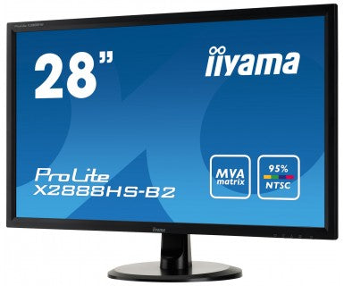 iiyama ProLite X2888HS-B2 computer monitor 71.1 cm (28") 1920 x 1080 pixels Full HD LED Black