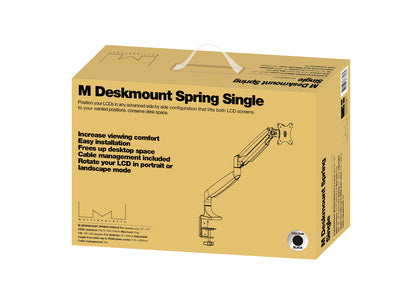 Multibrackets M Deskmount Gas Spring Single Black