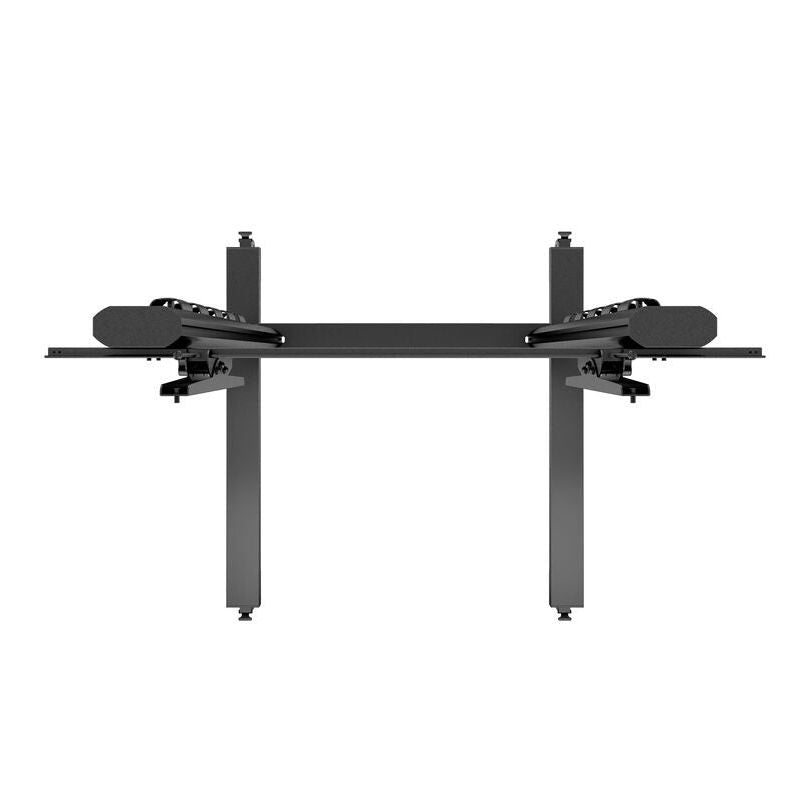Multibrackets M Public Display Stand 180 Dual Pillar Wheelbase Black