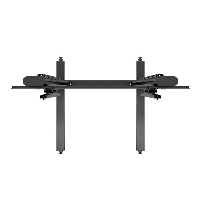 Multibrackets M Public Display Stand 180 Dual Pillar Wheelbase Black