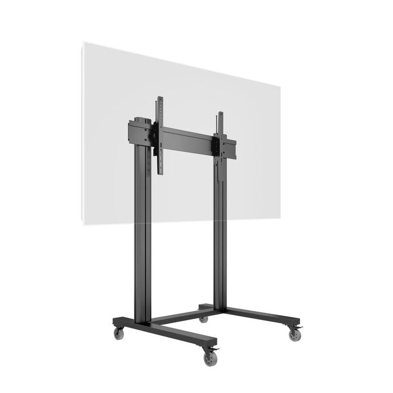Multibrackets M Public Display Stand 180 Dual Pillar Wheelbase Black