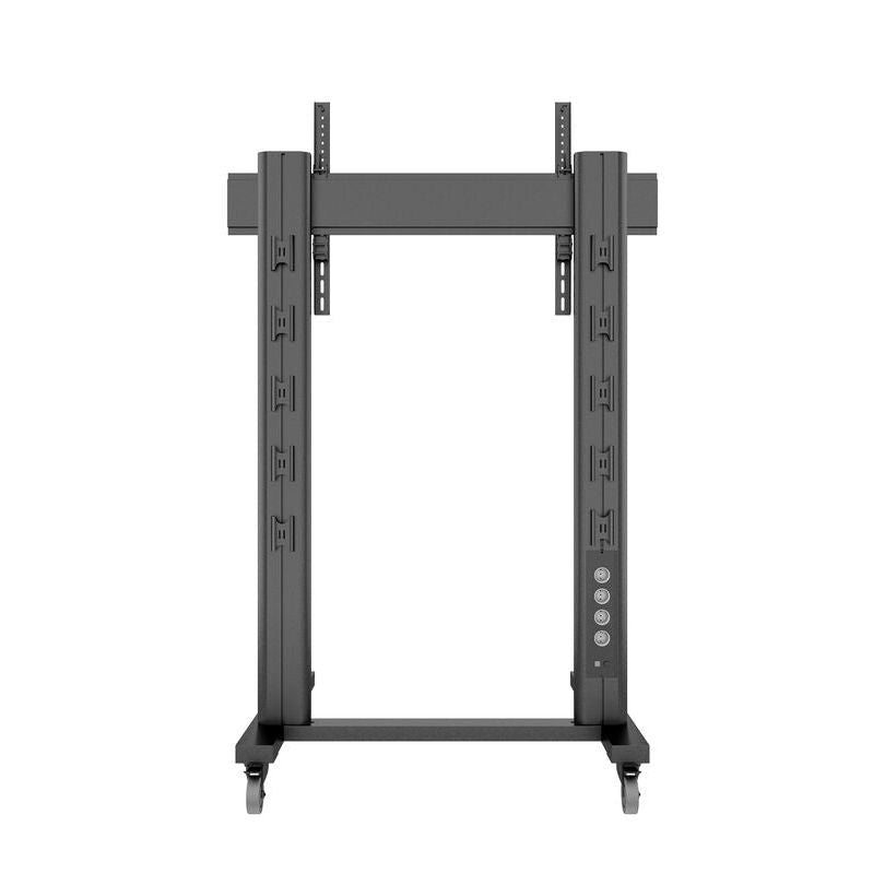 Multibrackets M Public Display Stand 180 Dual Pillar Wheelbase Black