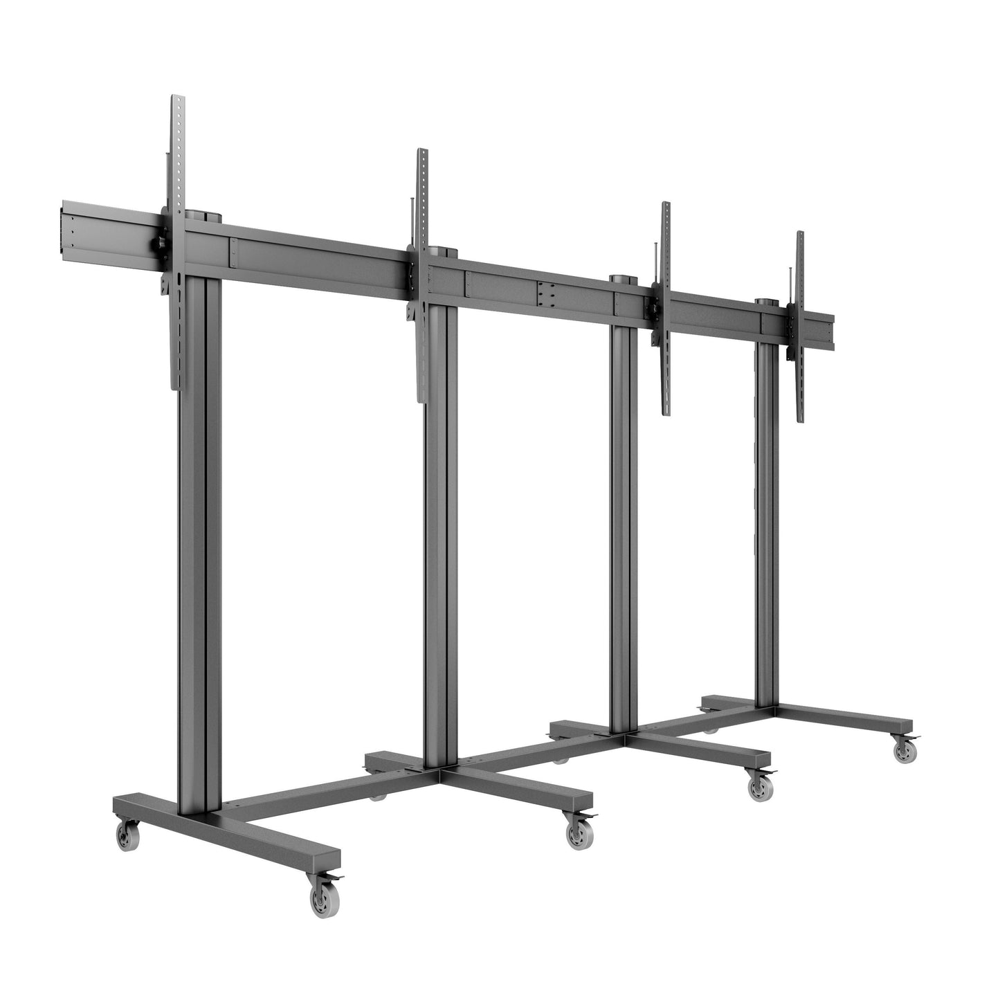 Multibrackets M Public Display Stand 210 Dual Screen 70"-110" Black