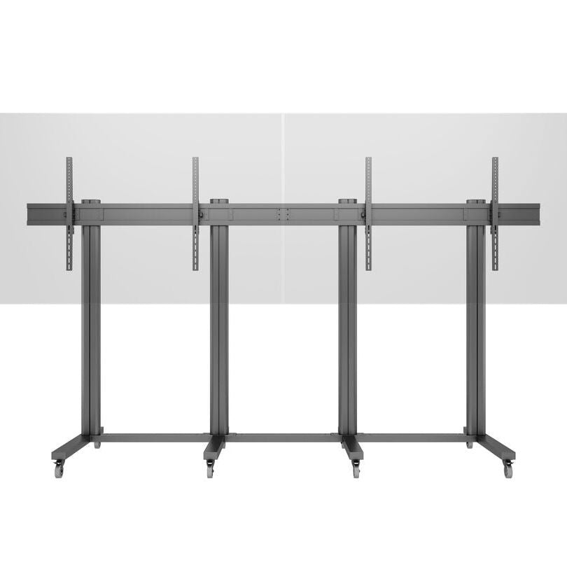 Multibrackets M Public Display Stand 210 Dual Screen 70"-110" Black