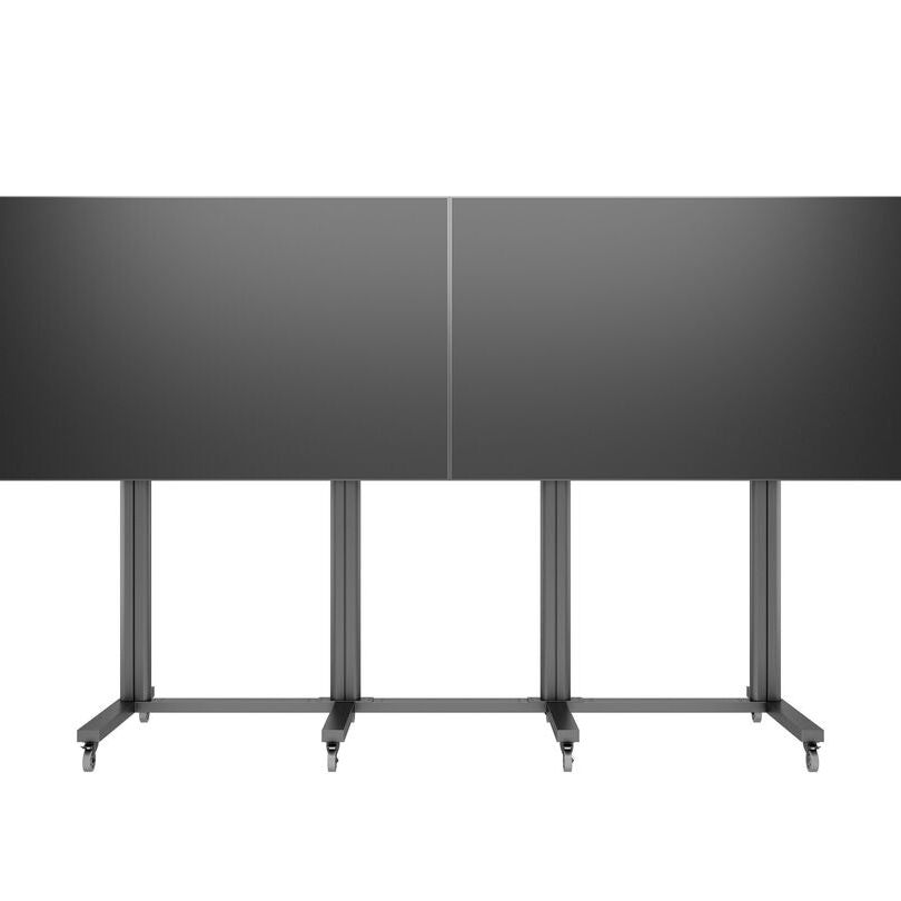 Multibrackets M Public Display Stand 210 Dual Screen 70"-110" Black