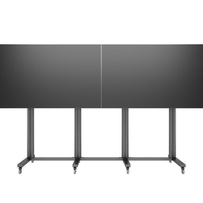 Multibrackets M Public Display Stand 210 Dual Screen 70"-110" Black