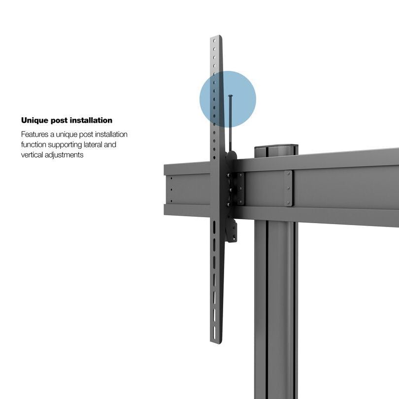 Multibrackets M Public Display Stand 210 Dual Screen 70"-110" Black