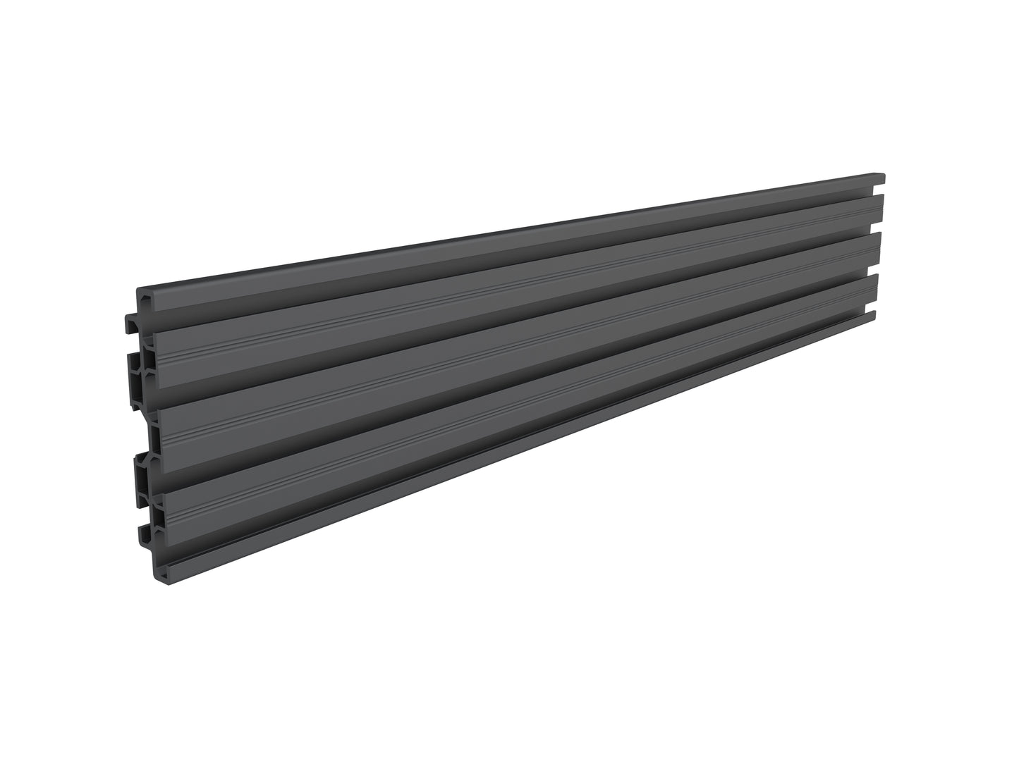 Multibrackets M Pro Series - Single Screen Rail 68cm Black